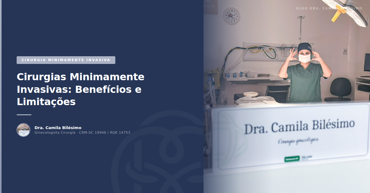 Cirurgias Minimamente Invasivas: Benefícios e Limitações