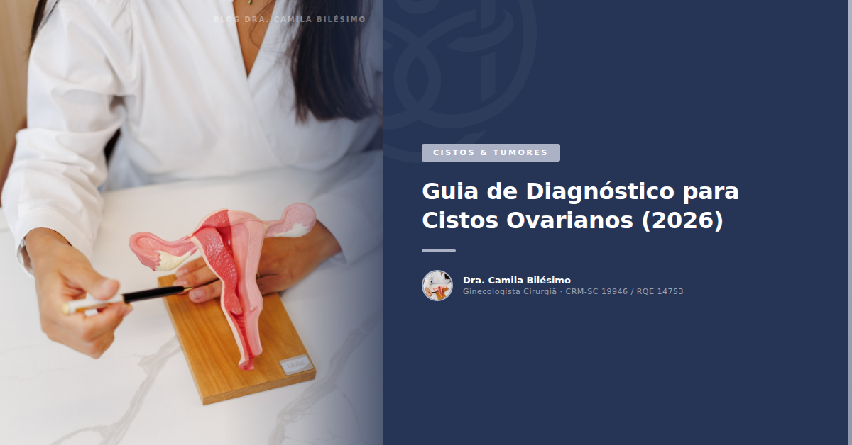 Guia de Diagnóstico para Cistos Ovarianos (2026)