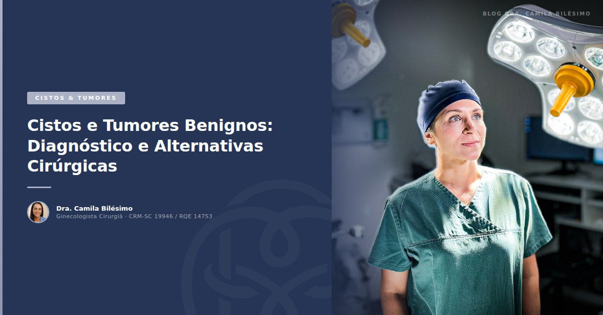 Cistos e Tumores Benignos: Diagnóstico e Alternativas Cirúrgicas